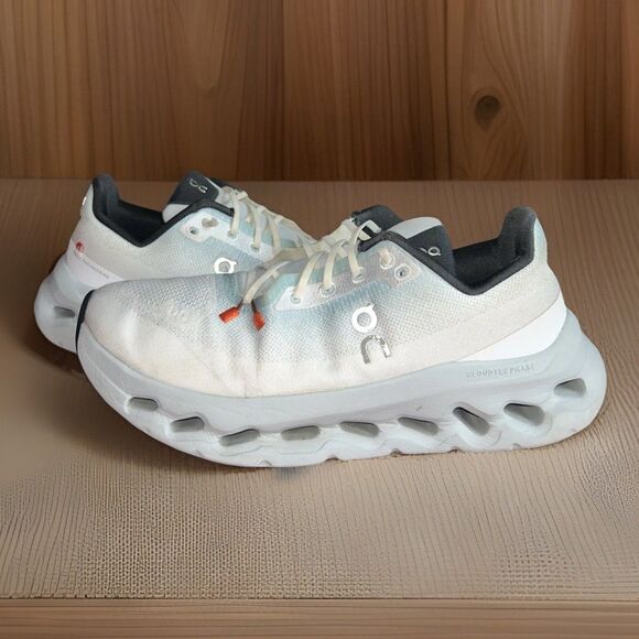 On Cloud Cloudtilt Mens 8 Mineral Ivory Running Shoes Cloudtec Phase 3ME10102105 - Picture 2 of 10